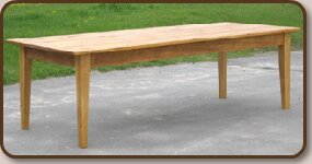 classic barn board table